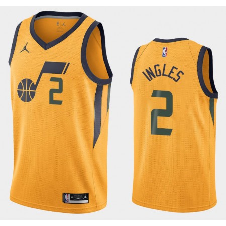 Utah Jazz Joe Ingles 2 2020-21 Jordan Brand Statement Edition Pelipaidat Swingman - Miesten